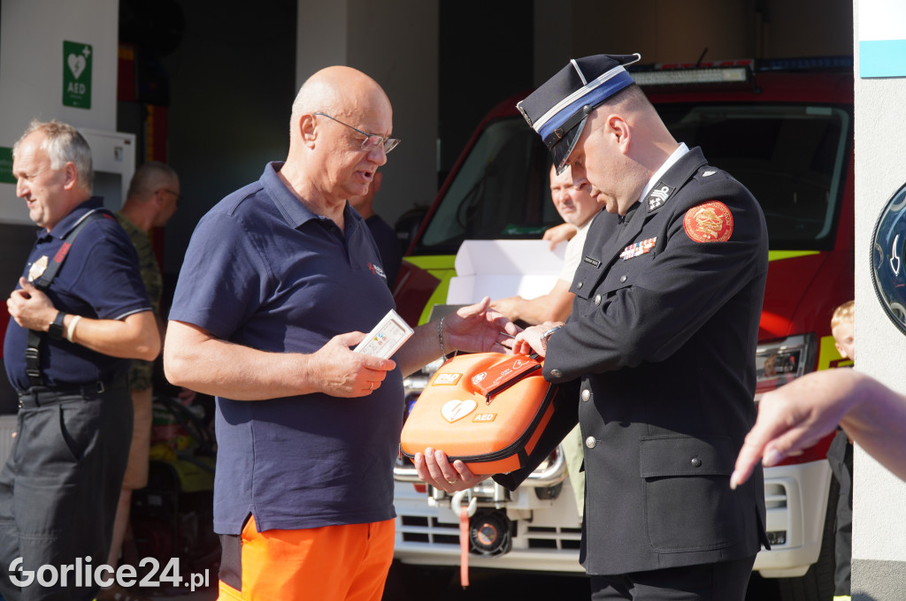 Defibrylatory AED zawisły na remizach OSP (21.07)
