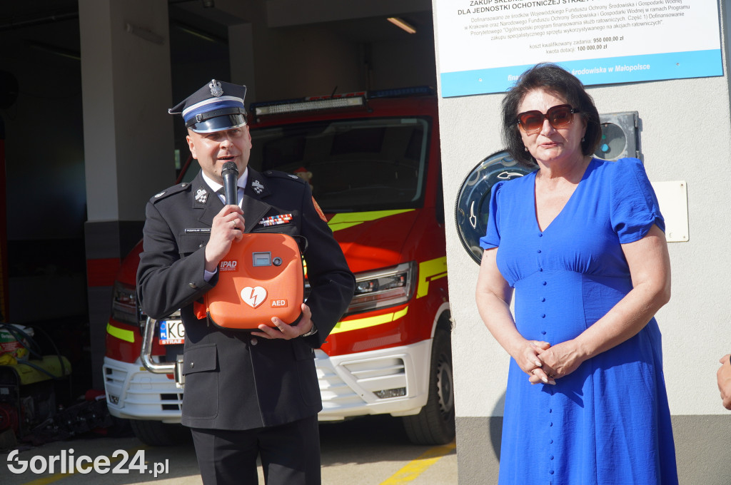 Defibrylatory AED zawisły na remizach OSP (21.07)