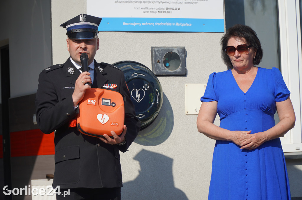 Defibrylatory AED zawisły na remizach OSP (21.07)