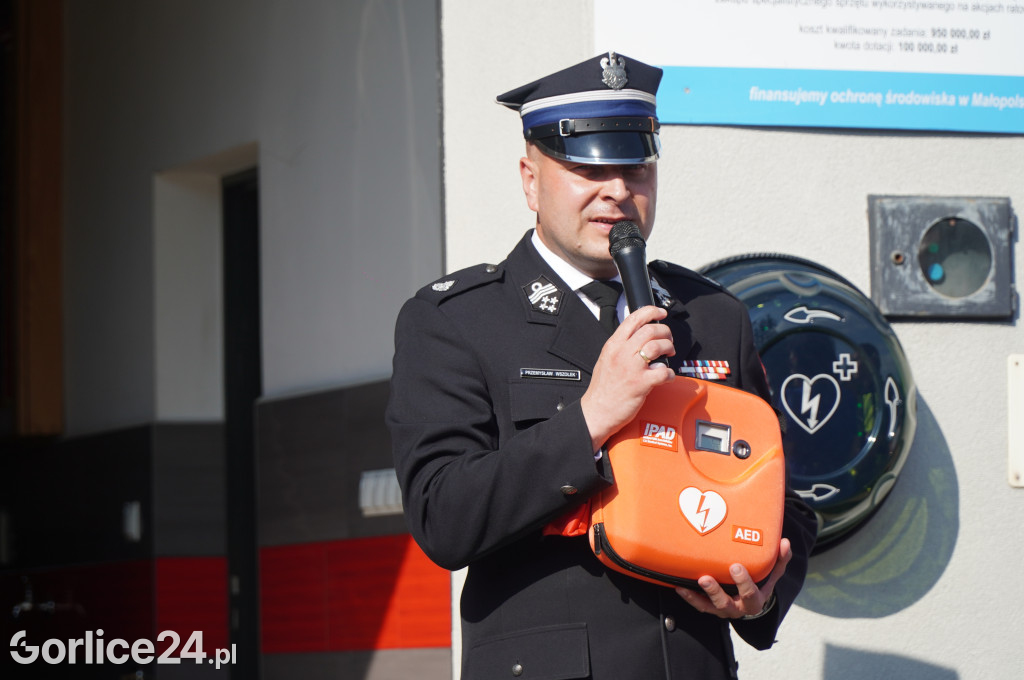 Defibrylatory AED zawisły na remizach OSP (21.07)