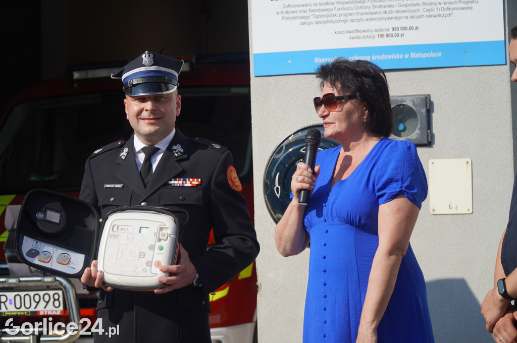 Defibrylatory AED zawisły na remizach OSP (21.07)