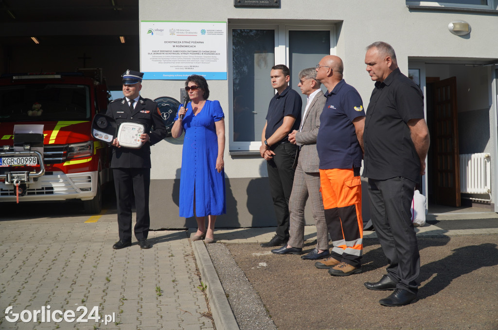 Defibrylatory AED zawisły na remizach OSP (21.07)