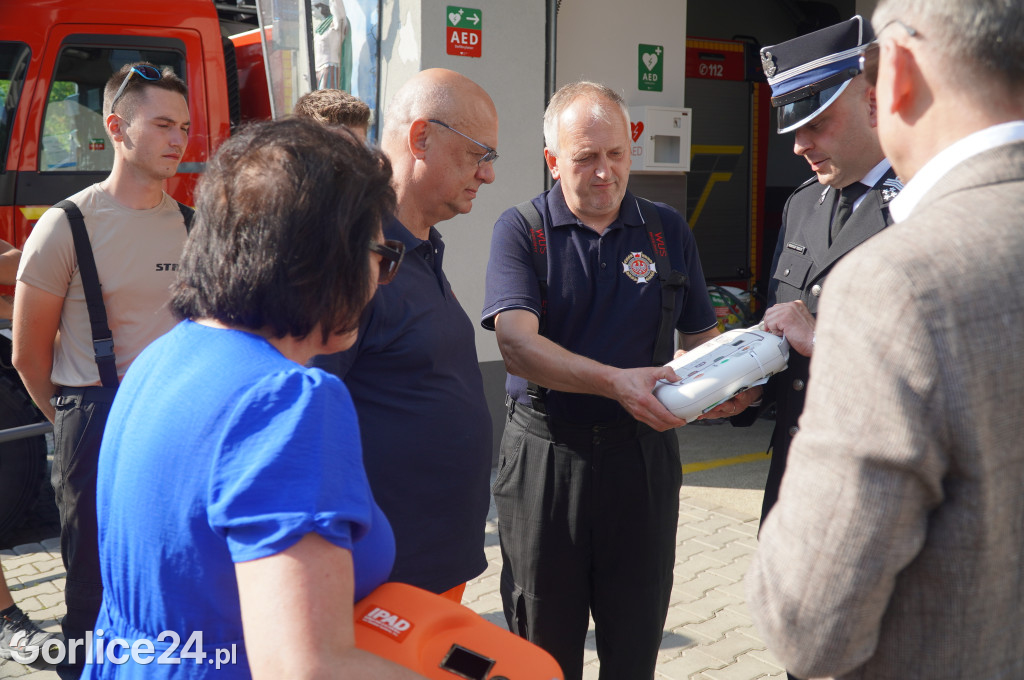 Defibrylatory AED zawisły na remizach OSP (21.07)