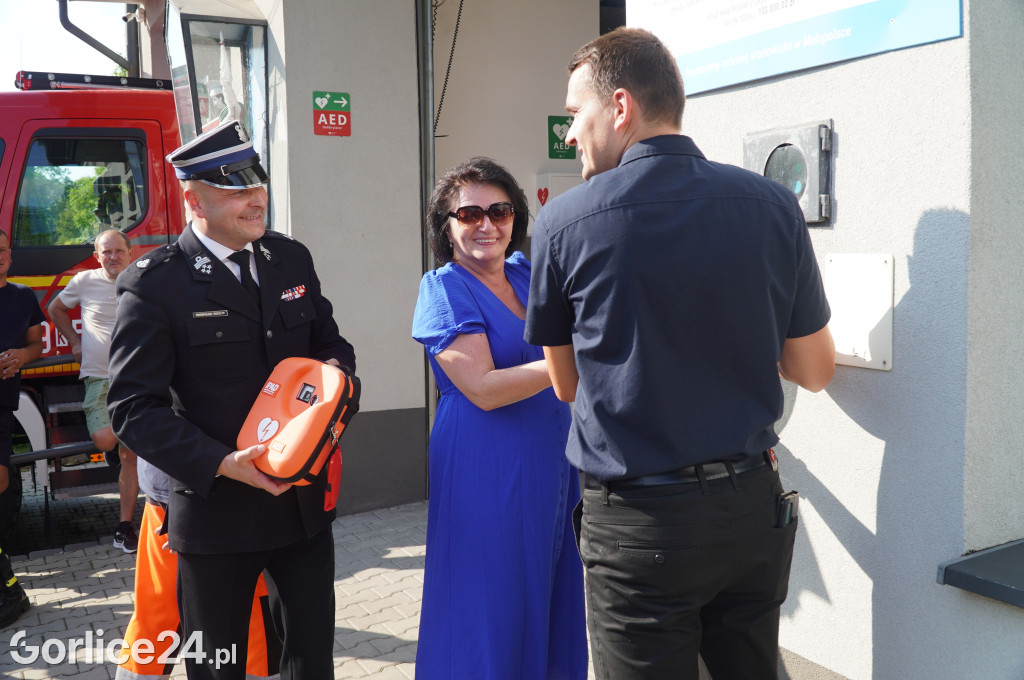 Defibrylatory AED zawisły na remizach OSP (21.07)