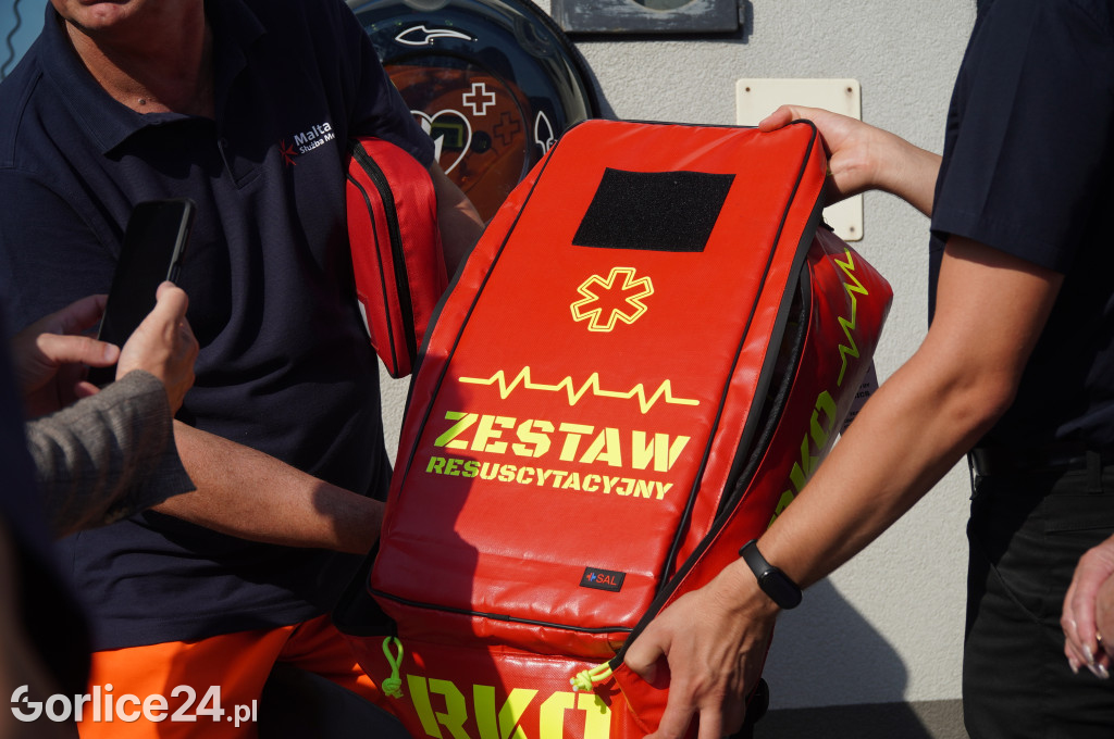 Defibrylatory AED zawisły na remizach OSP (21.07)