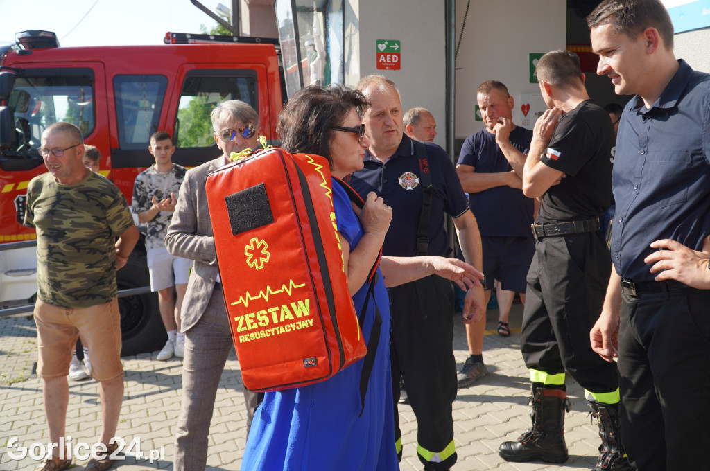 Defibrylatory AED zawisły na remizach OSP (21.07)