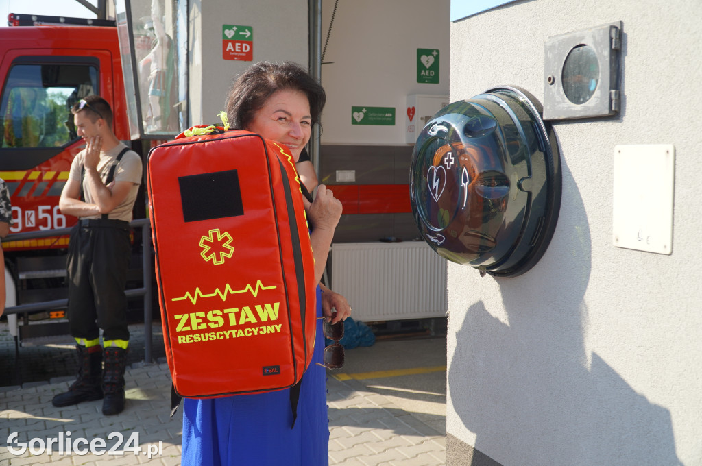 Defibrylatory AED zawisły na remizach OSP (21.07)