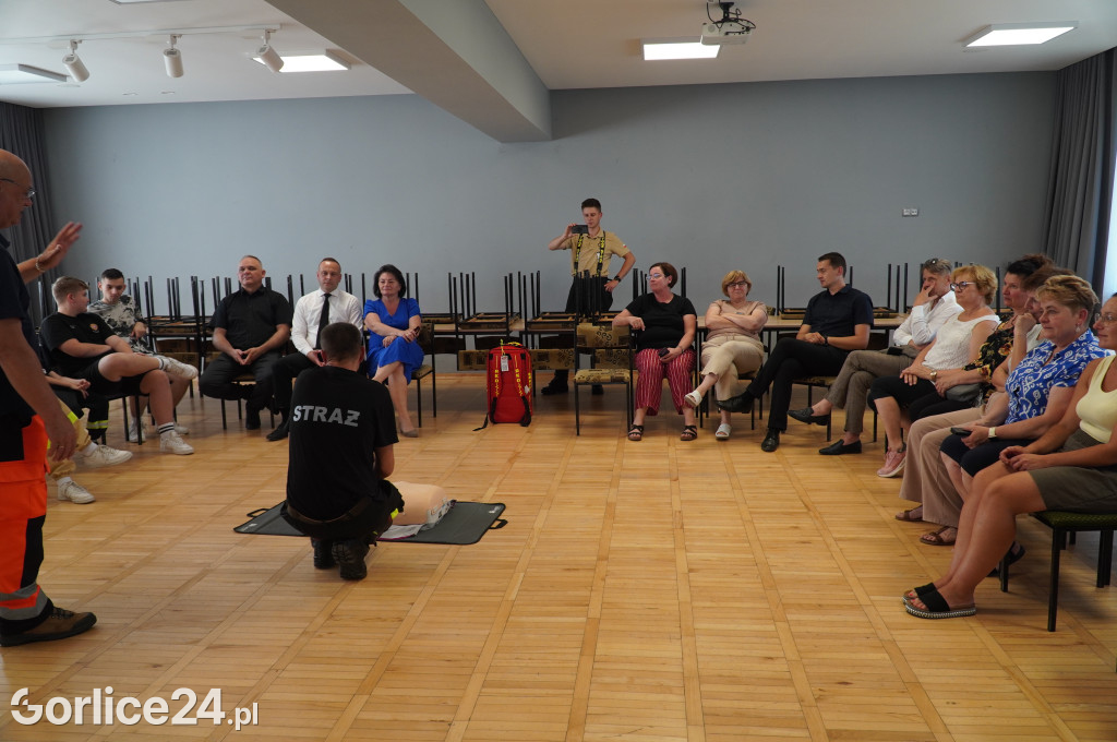 Defibrylatory AED zawisły na remizach OSP (21.07)