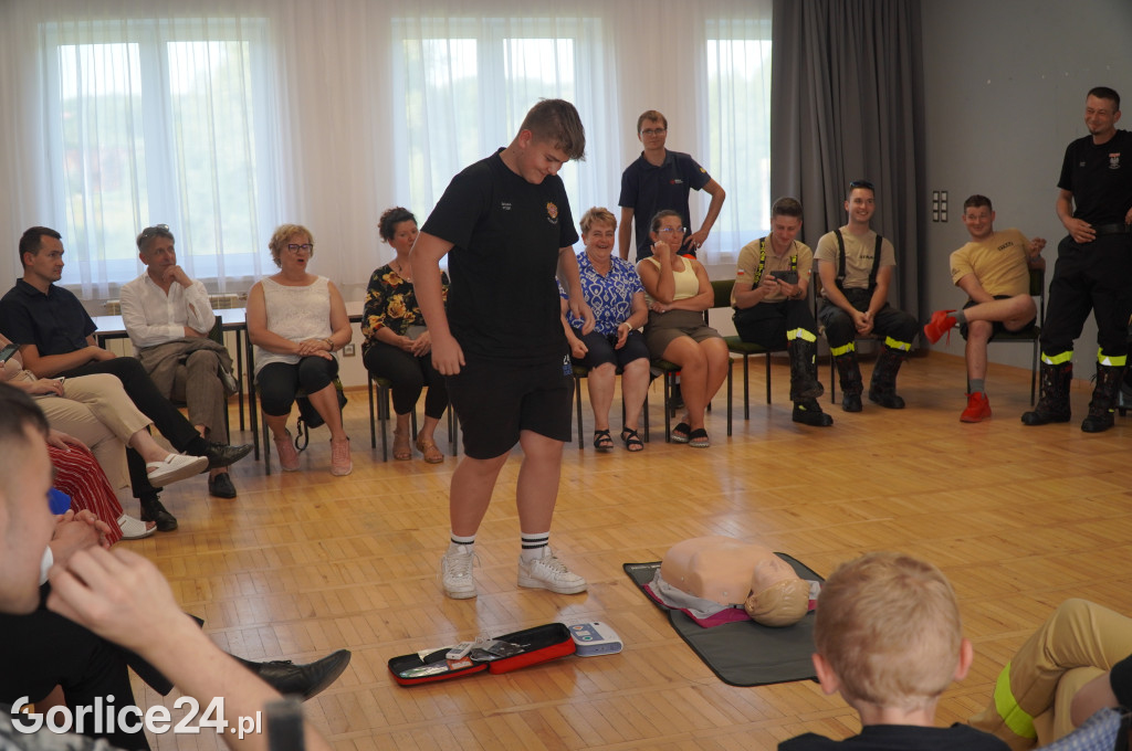 Defibrylatory AED zawisły na remizach OSP (21.07)