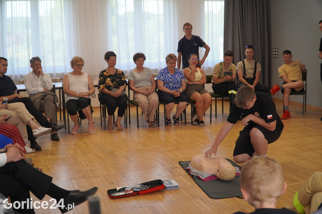 Defibrylatory AED zawisły na remizach OSP (21.07)