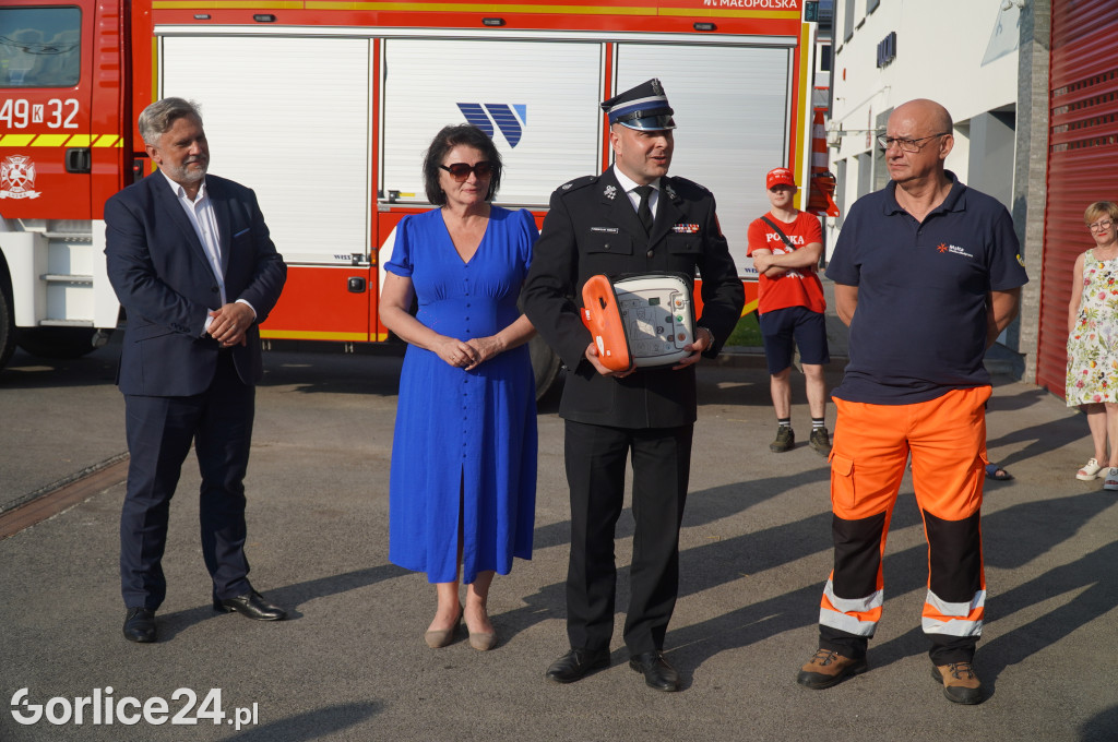 Defibrylatory AED zawisły na remizach OSP (21.07)