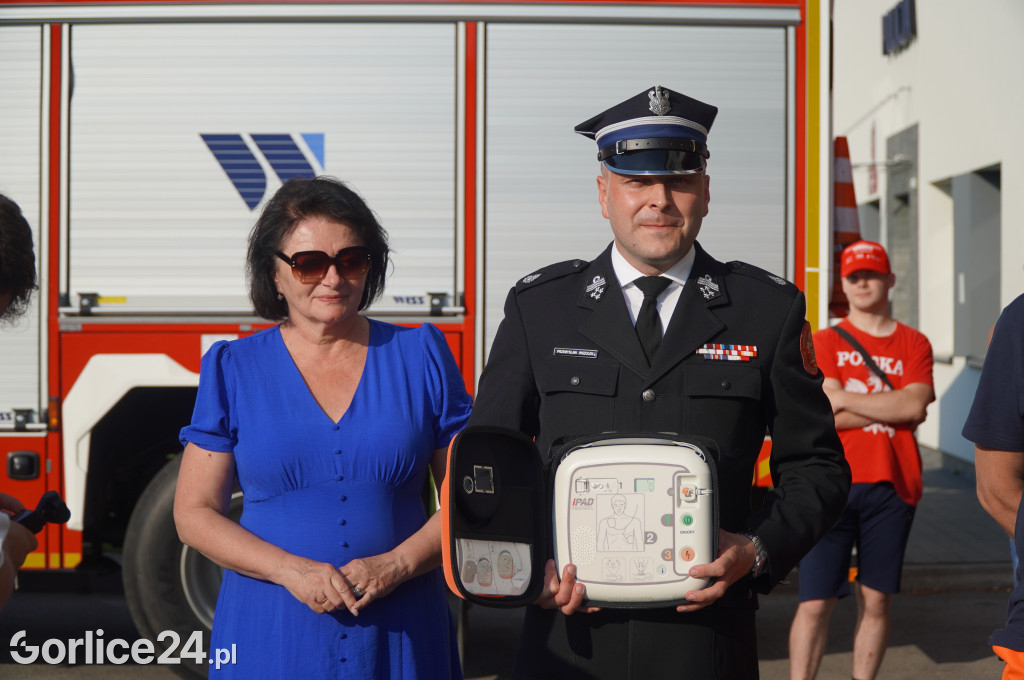 Defibrylatory AED zawisły na remizach OSP (21.07)