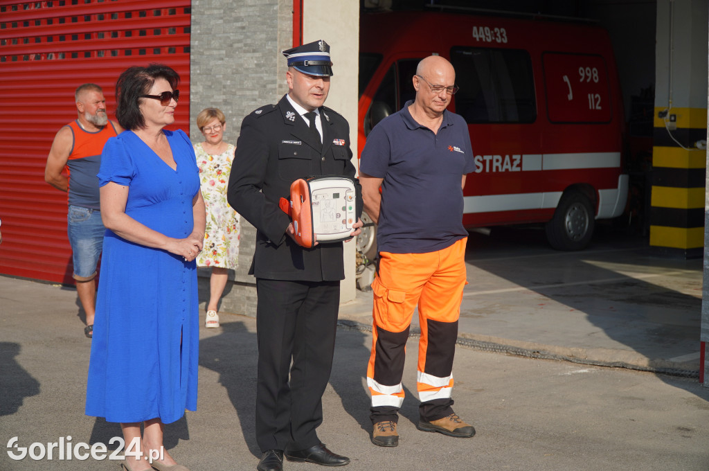 Defibrylatory AED zawisły na remizach OSP (21.07)