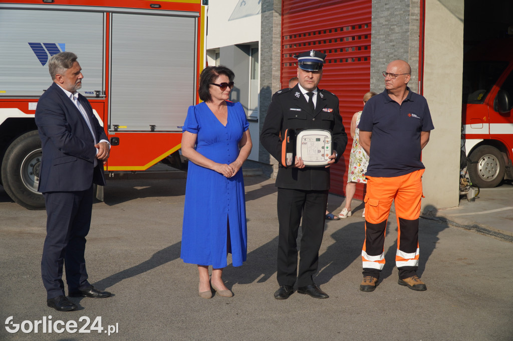 Defibrylatory AED zawisły na remizach OSP (21.07)