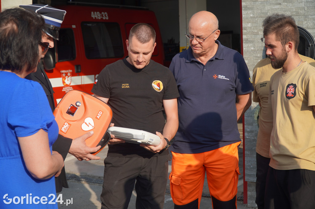 Defibrylatory AED zawisły na remizach OSP (21.07)