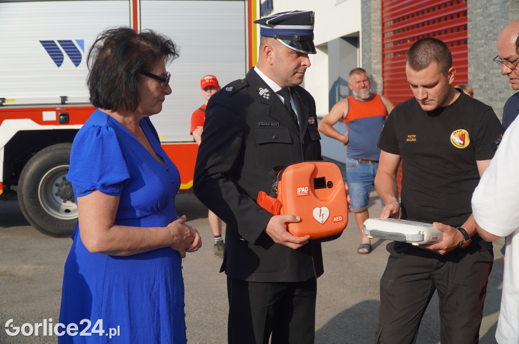 Defibrylatory AED zawisły na remizach OSP (21.07)