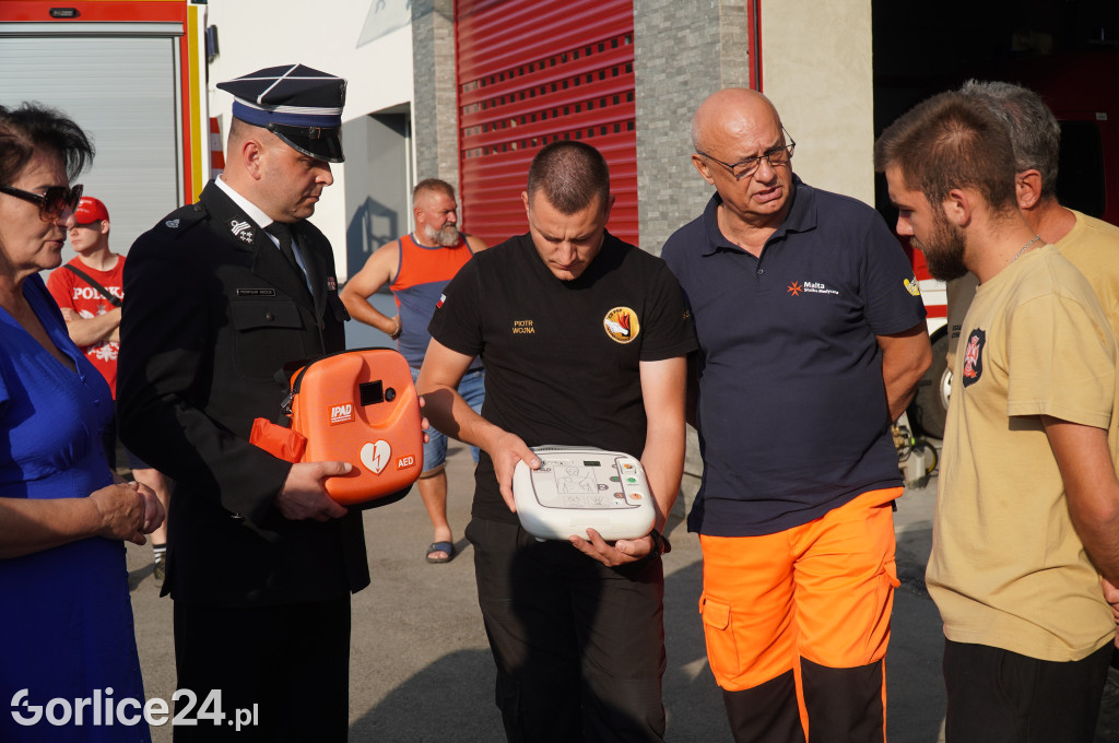 Defibrylatory AED zawisły na remizach OSP (21.07)