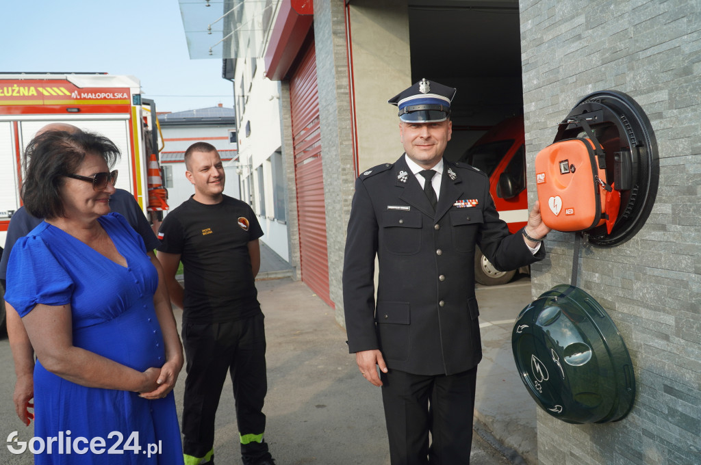 Defibrylatory AED zawisły na remizach OSP (21.07)