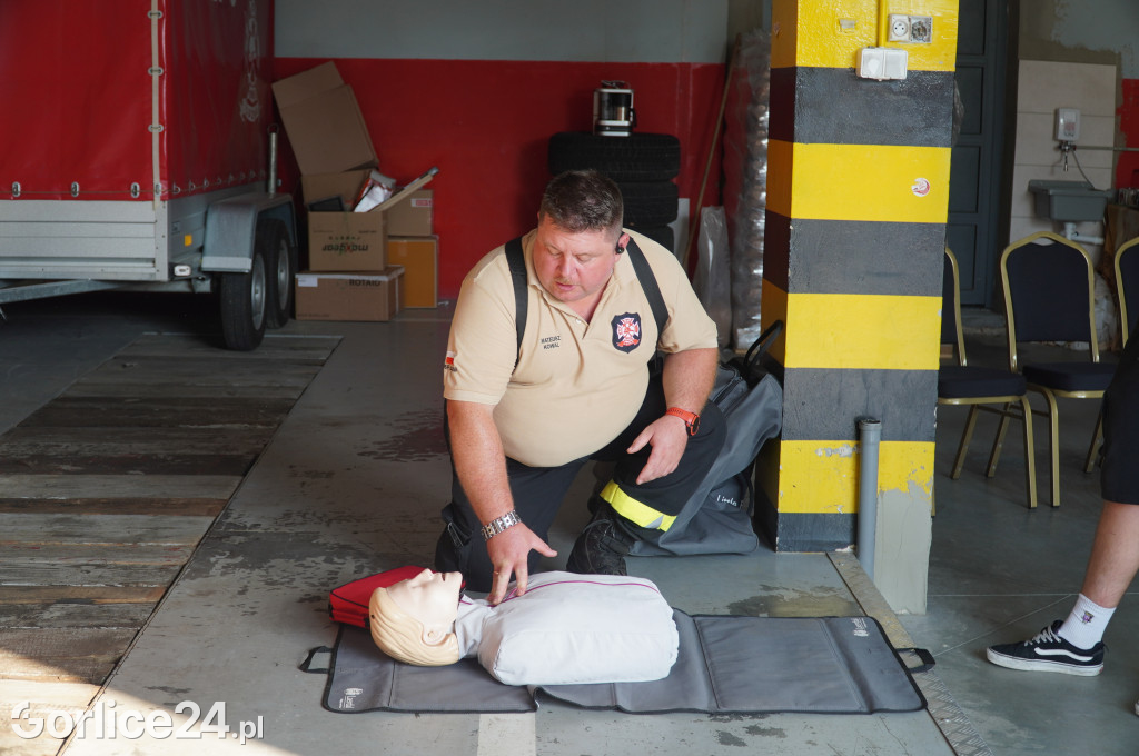 Defibrylatory AED zawisły na remizach OSP (21.07)