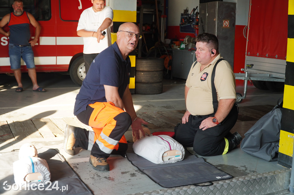 Defibrylatory AED zawisły na remizach OSP (21.07)