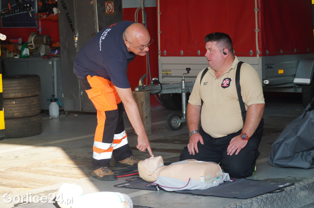 Defibrylatory AED zawisły na remizach OSP (21.07)