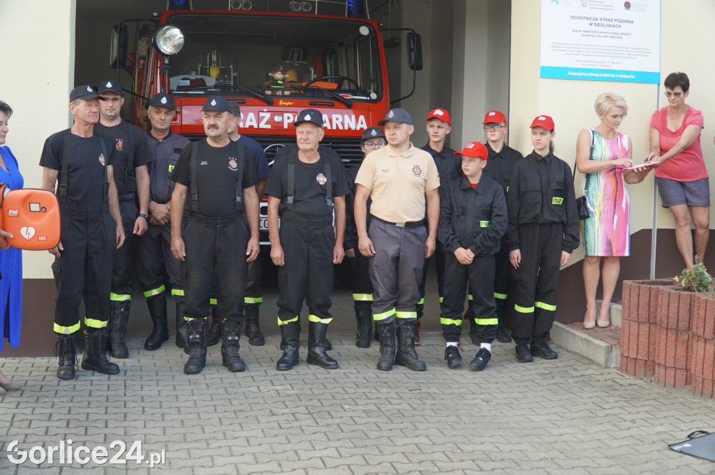 Defibrylatory AED zawisły na remizach OSP (21.07)