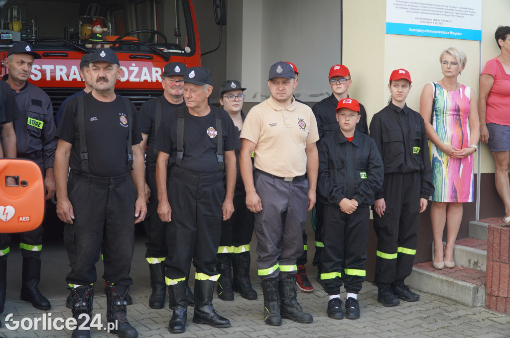 Defibrylatory AED zawisły na remizach OSP (21.07)