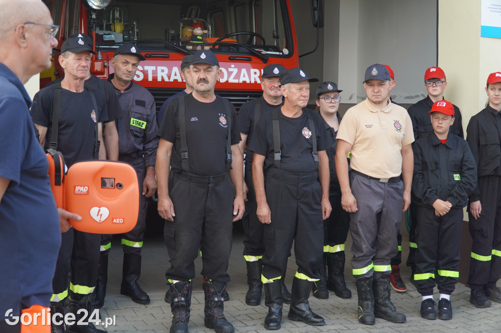 Defibrylatory AED zawisły na remizach OSP (21.07)