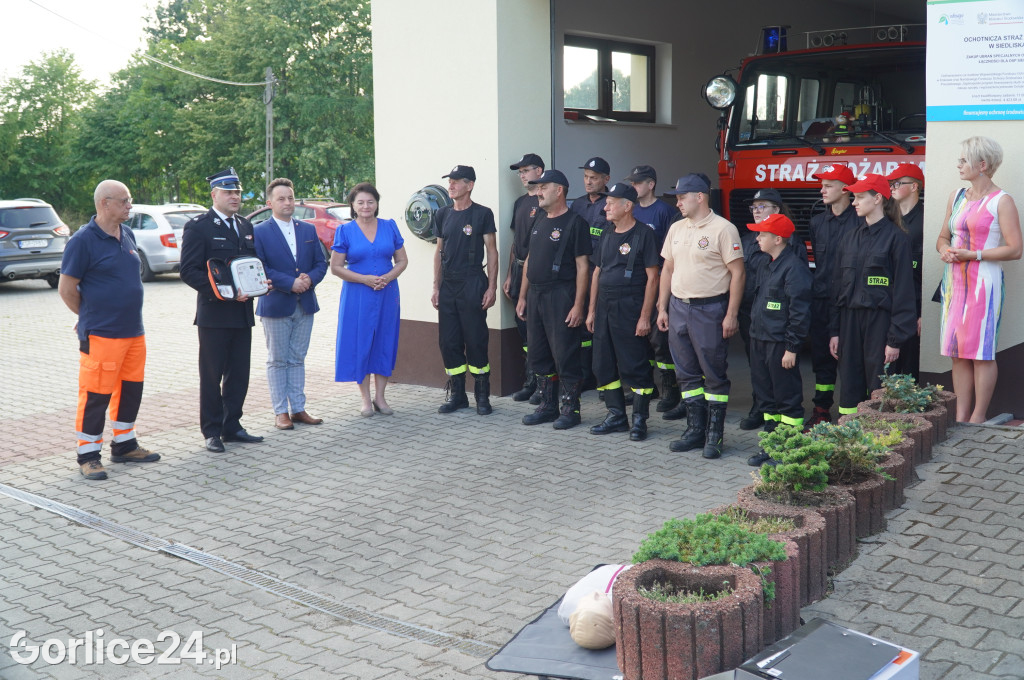 Defibrylatory AED zawisły na remizach OSP (21.07)