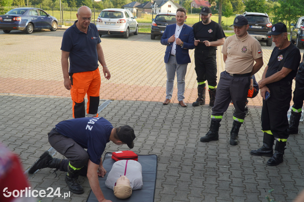 Defibrylatory AED zawisły na remizach OSP (21.07)