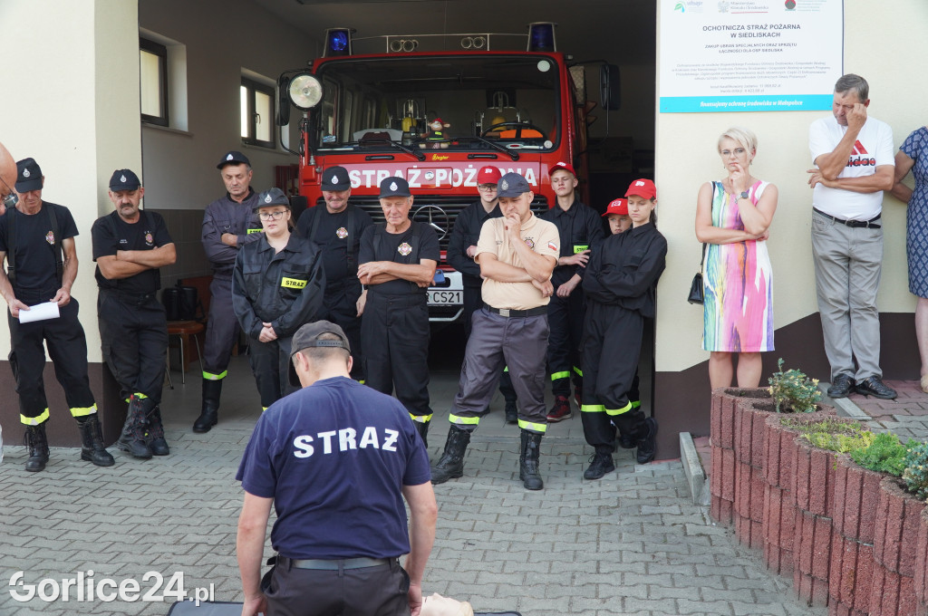 Defibrylatory AED zawisły na remizach OSP (21.07)