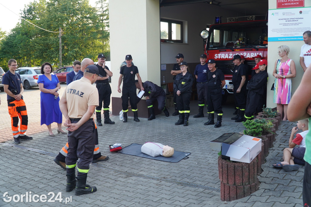 Defibrylatory AED zawisły na remizach OSP (21.07)