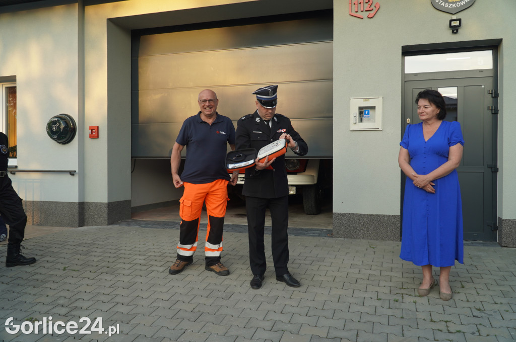 Defibrylatory AED zawisły na remizach OSP (21.07)