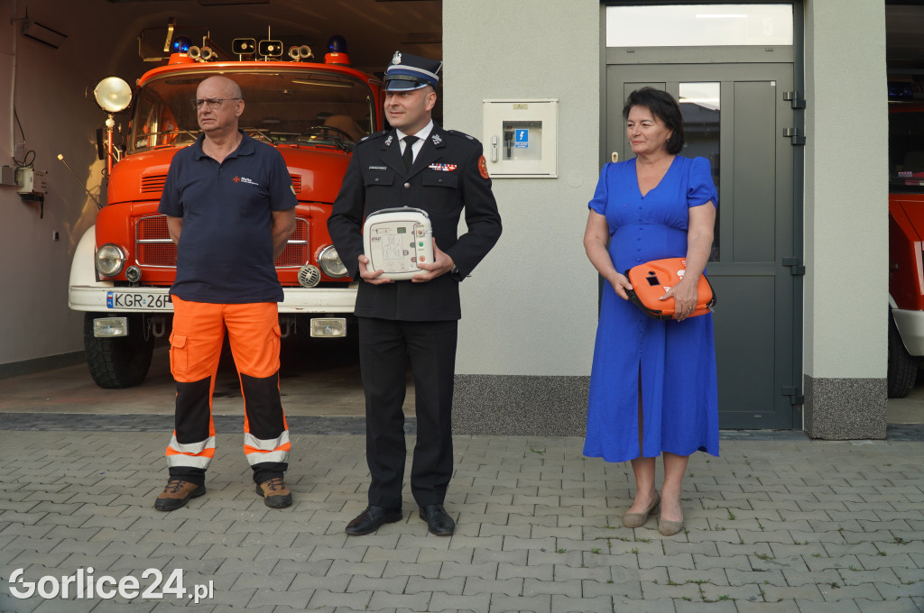 Defibrylatory AED zawisły na remizach OSP (21.07)