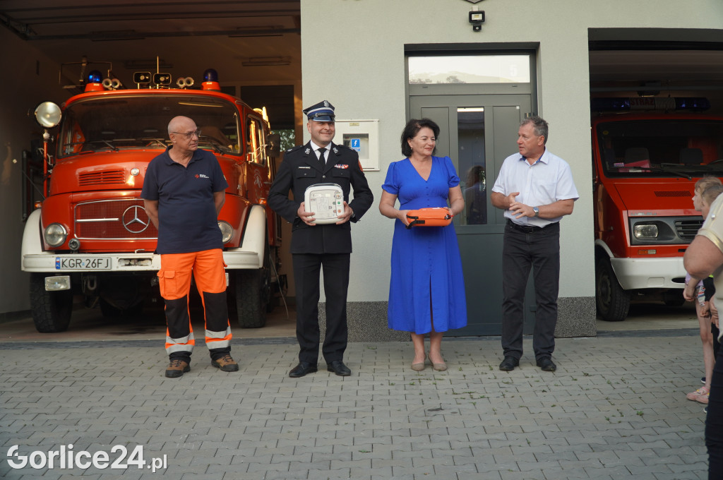 Defibrylatory AED zawisły na remizach OSP (21.07)