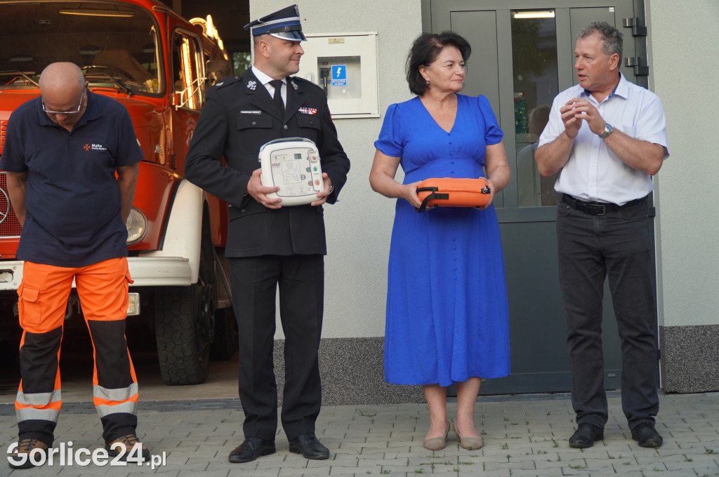 Defibrylatory AED zawisły na remizach OSP (21.07)