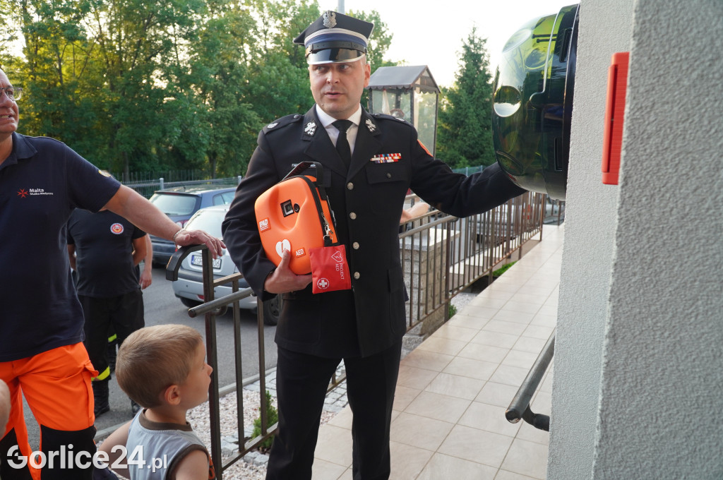 Defibrylatory AED zawisły na remizach OSP (21.07)