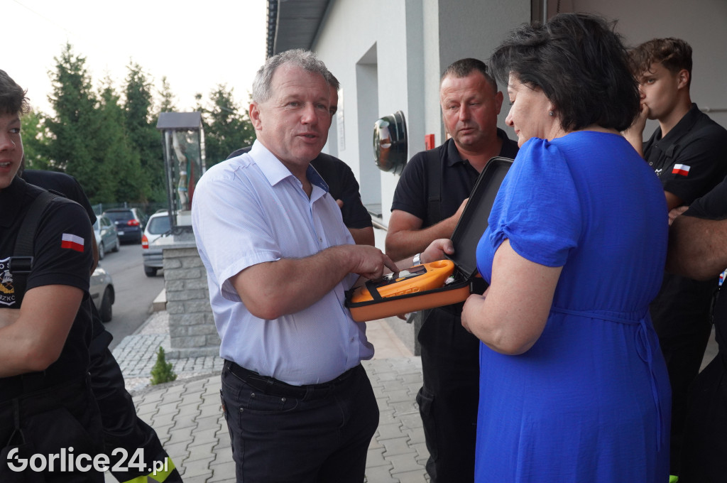 Defibrylatory AED zawisły na remizach OSP (21.07)