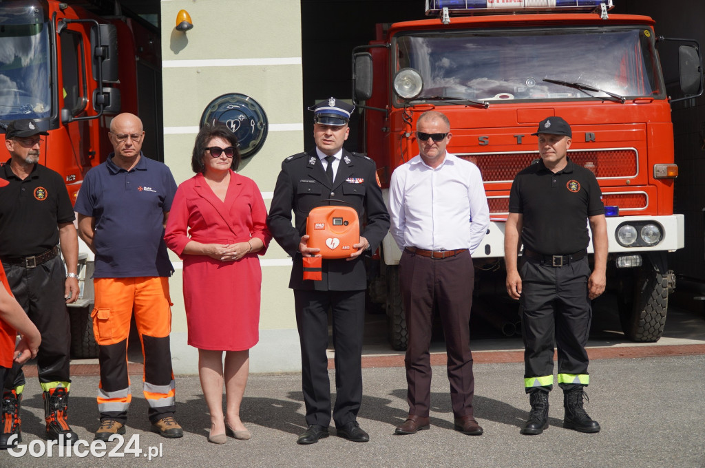 Defibrylatory AED zawisły na remizach OSP (22.07)