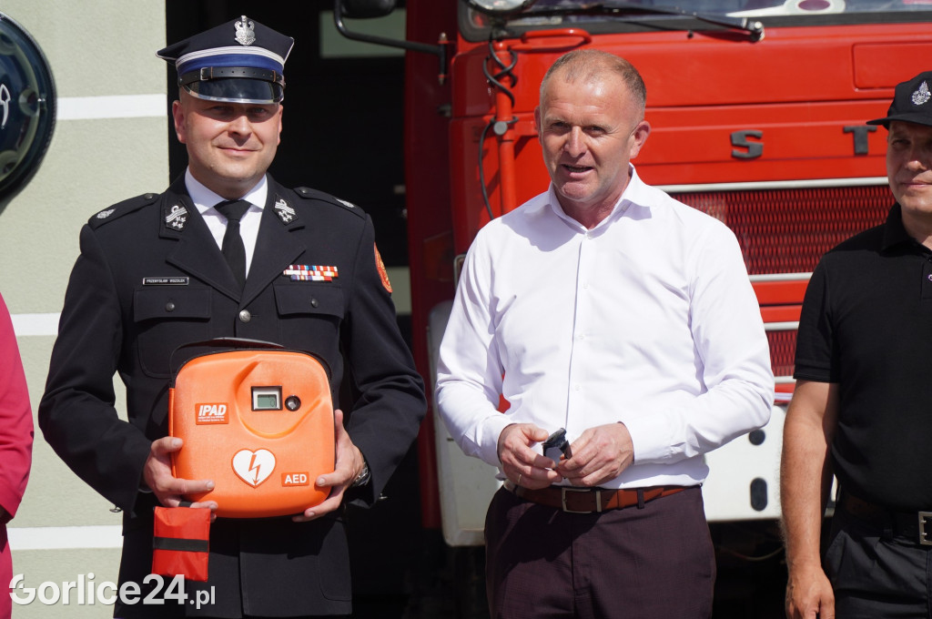 Defibrylatory AED zawisły na remizach OSP (22.07)