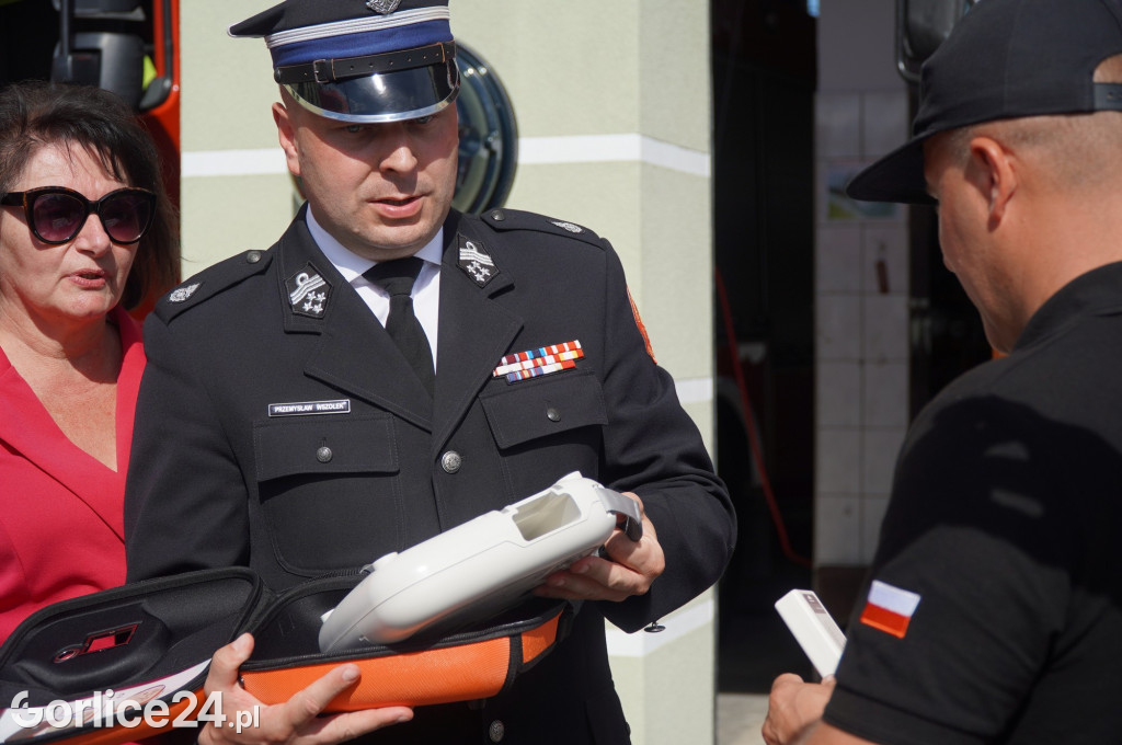 Defibrylatory AED zawisły na remizach OSP (22.07)