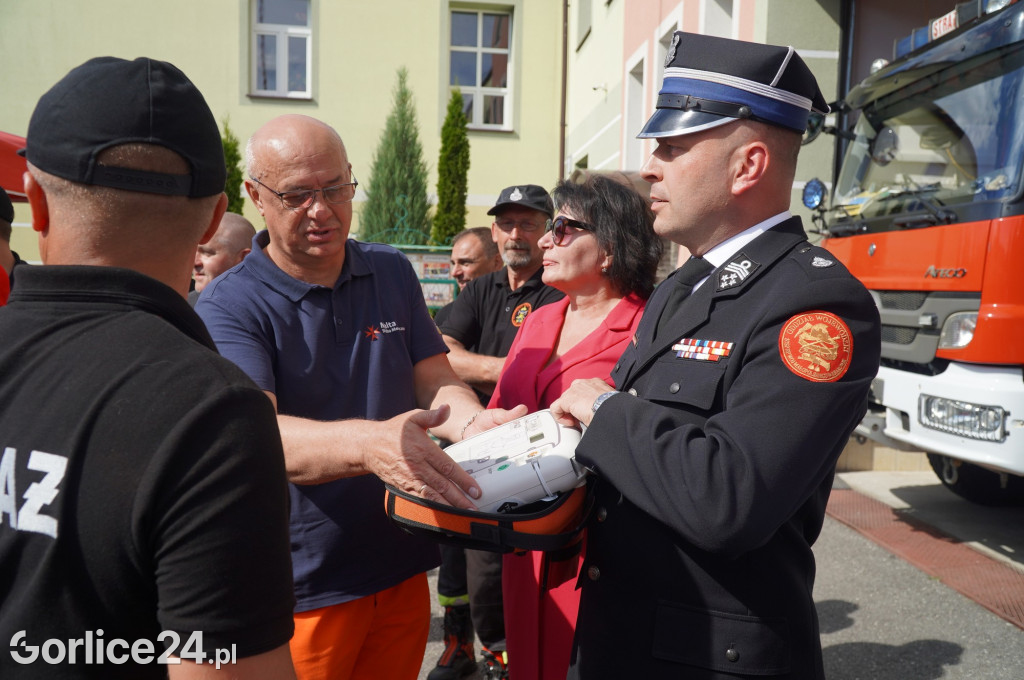 Defibrylatory AED zawisły na remizach OSP (22.07)