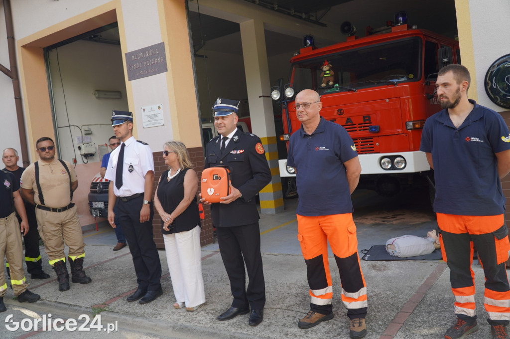Defibrylatory AED zawisły na remizach OSP (22.07)