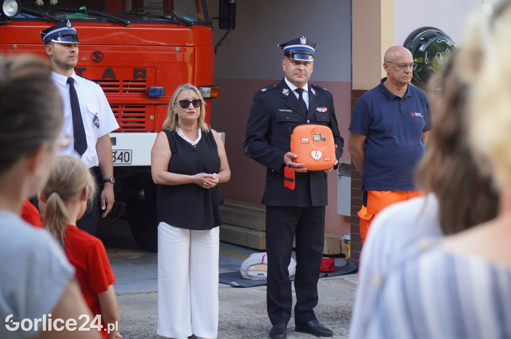 Defibrylatory AED zawisły na remizach OSP (22.07)