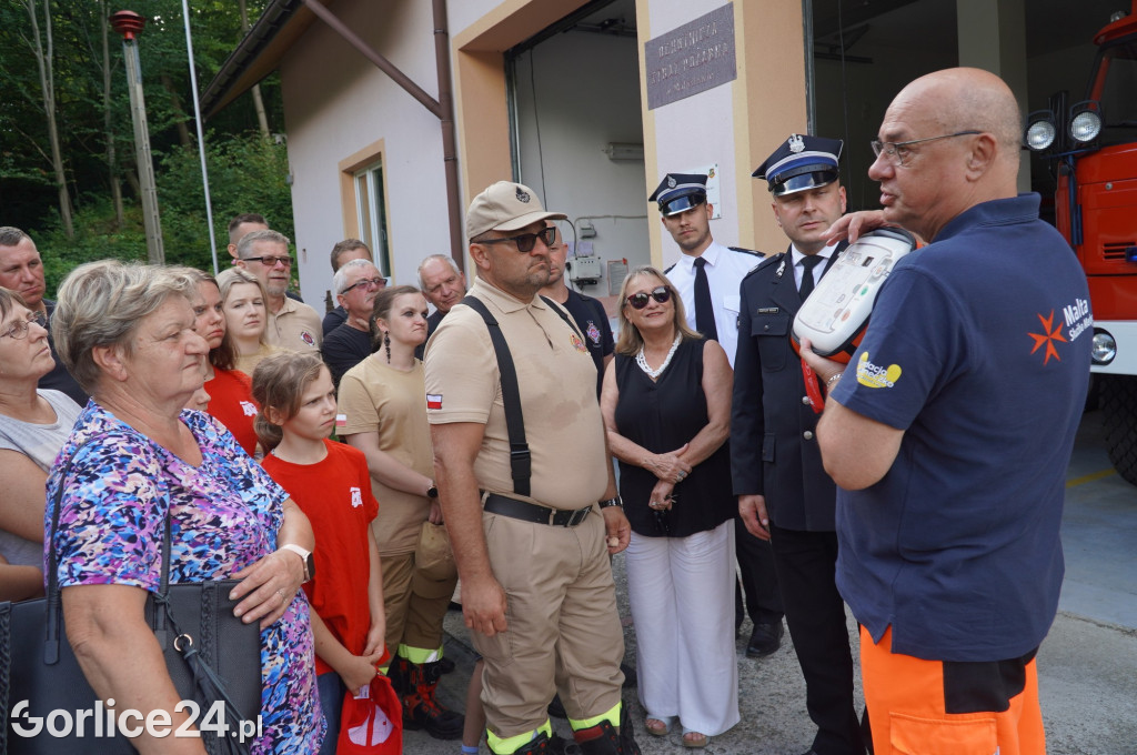 Defibrylatory AED zawisły na remizach OSP (22.07)