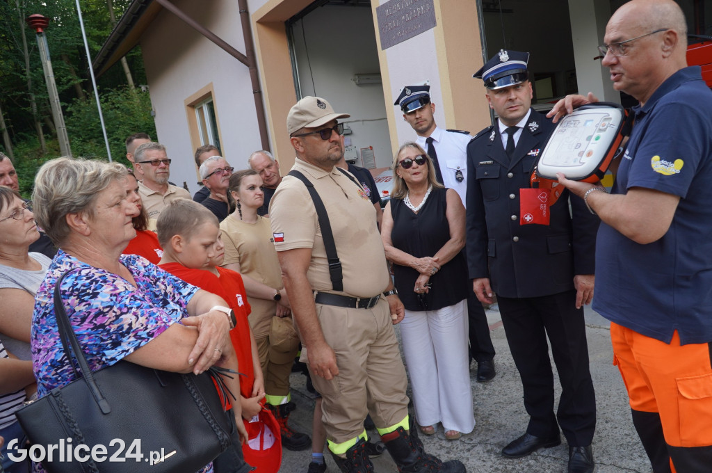 Defibrylatory AED zawisły na remizach OSP (22.07)
