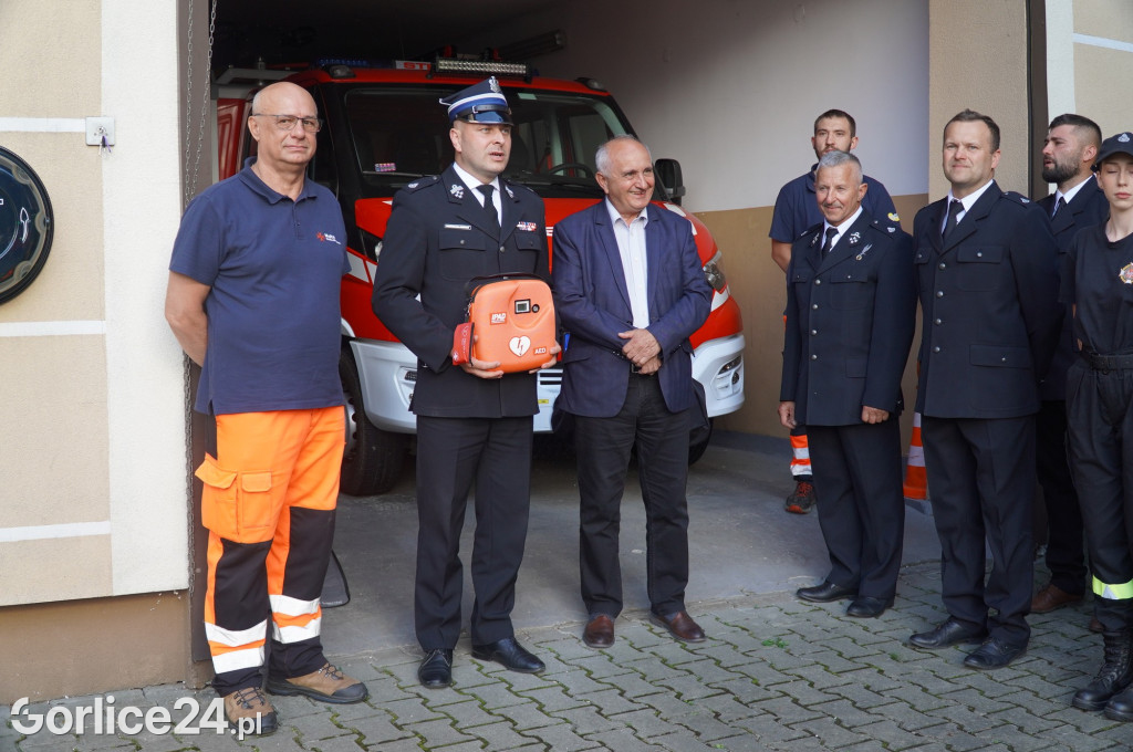 Defibrylatory AED zawisły na remizach OSP (22.07)