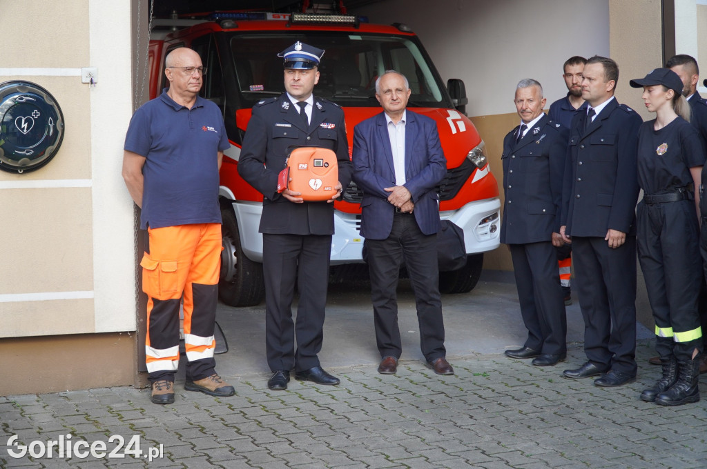 Defibrylatory AED zawisły na remizach OSP (22.07)
