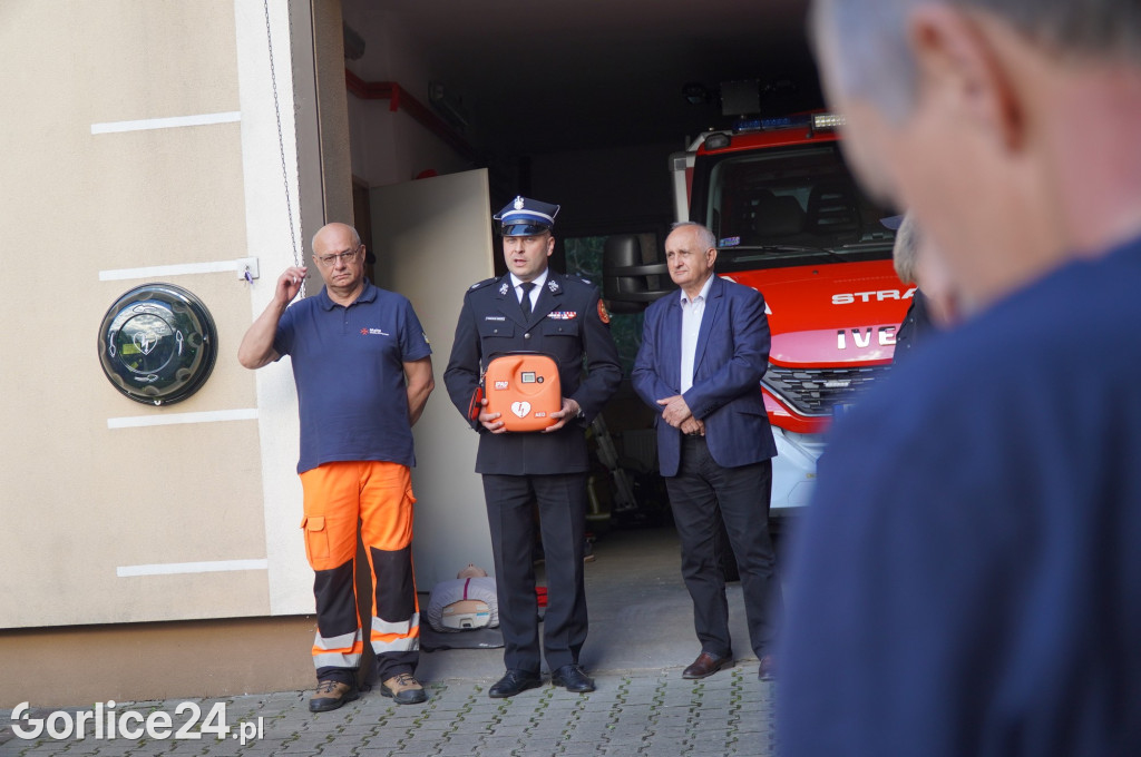 Defibrylatory AED zawisły na remizach OSP (22.07)
