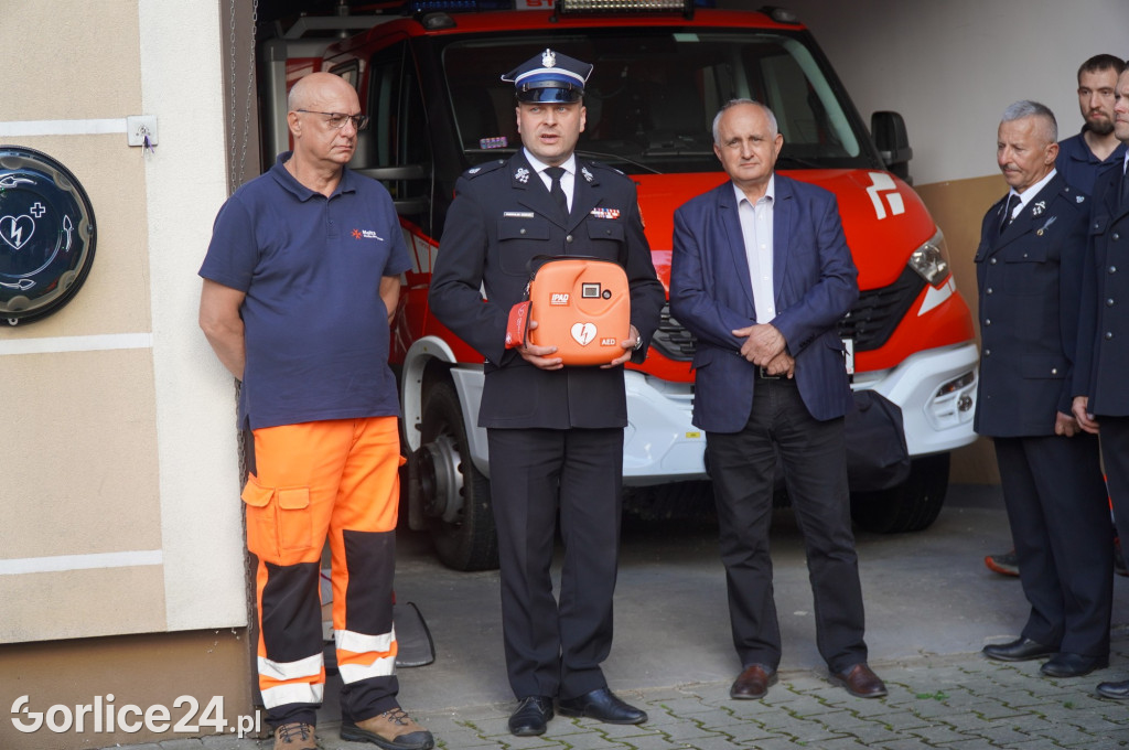 Defibrylatory AED zawisły na remizach OSP (22.07)